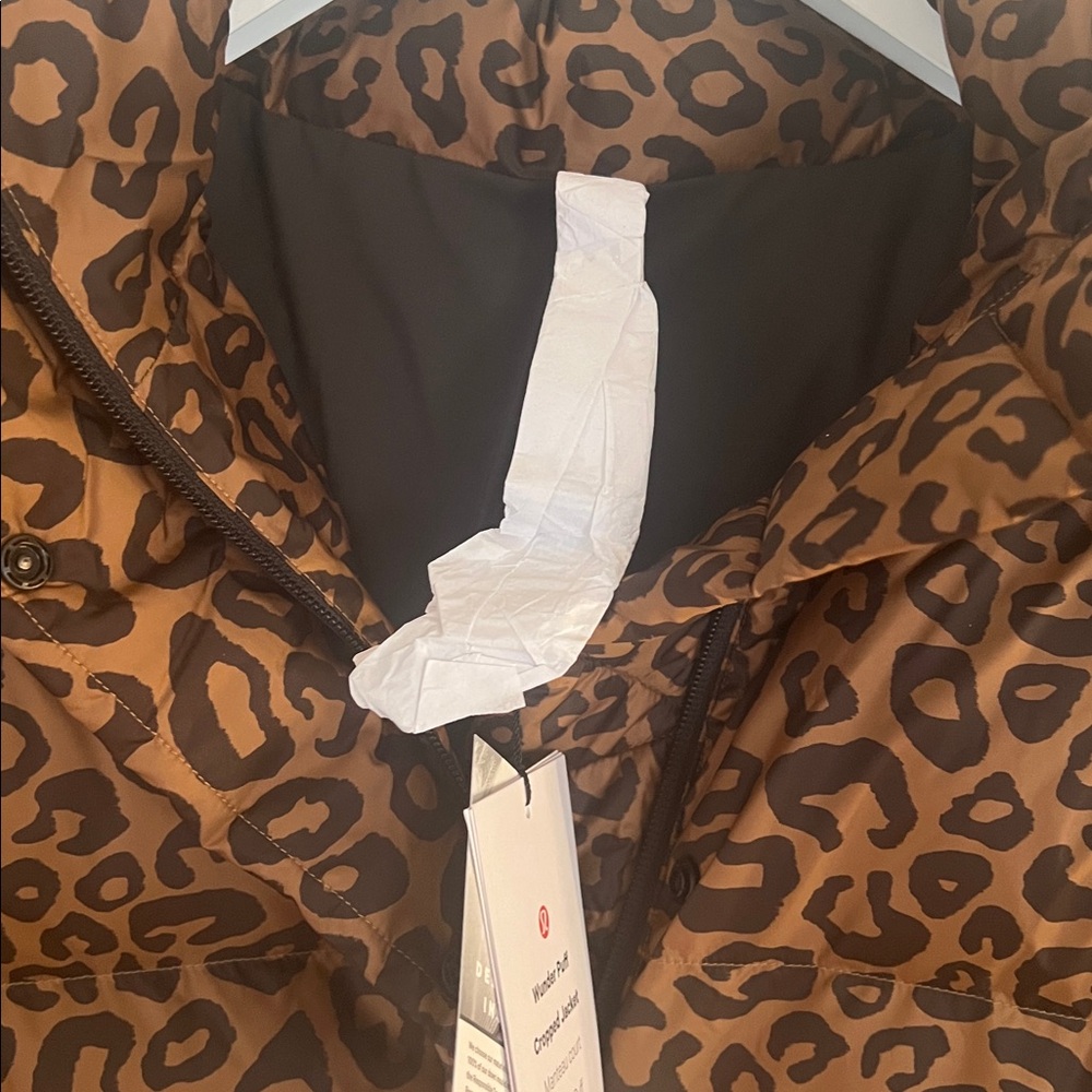 Lulu Lemon Wunder Puff Down Filled 600 Cropped Size 6 NEW WITH TAGS - Picture 8 of 14